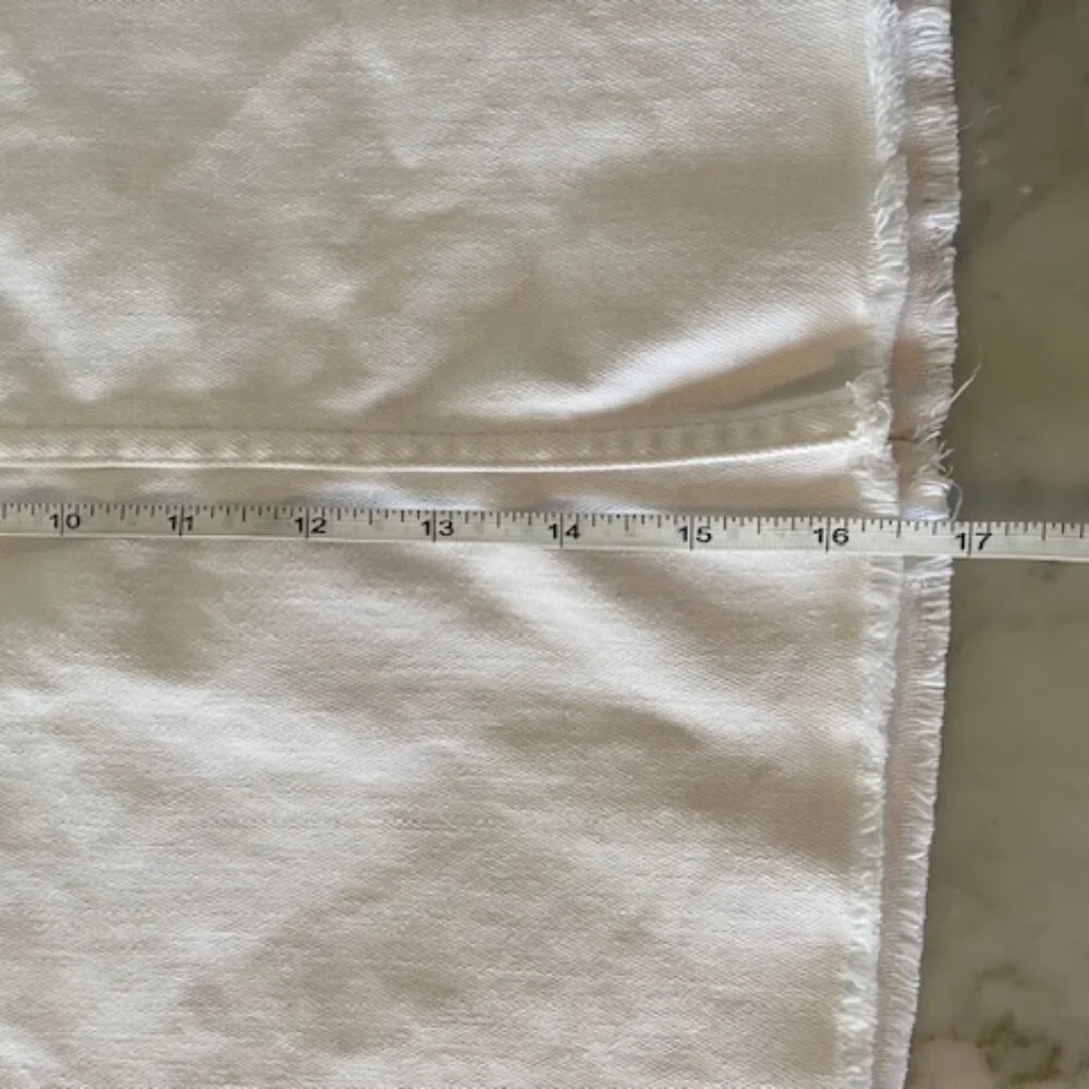 VINEYARD VINES Delaney Denim Mini Skirt White 8 - Picture 12 of 16